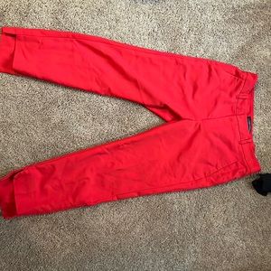 Red Zara woman size 4 slacks